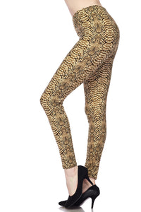 2156 4th SnakeSkin LEGGINGS JV-E13C