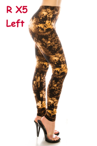 2165 Coffee & Cream TD LEGGINGS JV-HA63C G