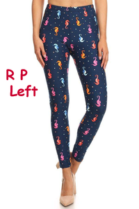 2183 Seahorses LEGGINGS JV-D32B