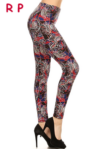 2185 Anemone Splash LEGGINGS JV-C29C