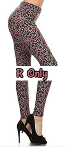 2192 Pink Leopard LEGGINGS JV-C17B