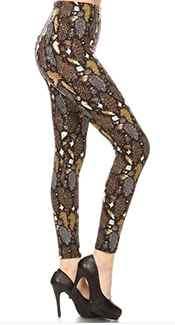 2193 Geo Tracks LEGGINGS JV-C9