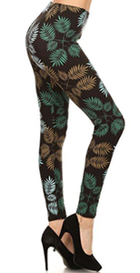 2216 Forest Ferns LEGGINGS JV-F6C