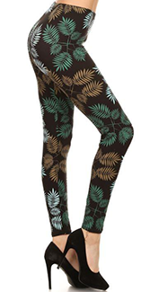 2216 Forest Ferns LEGGINGS JV-F6C