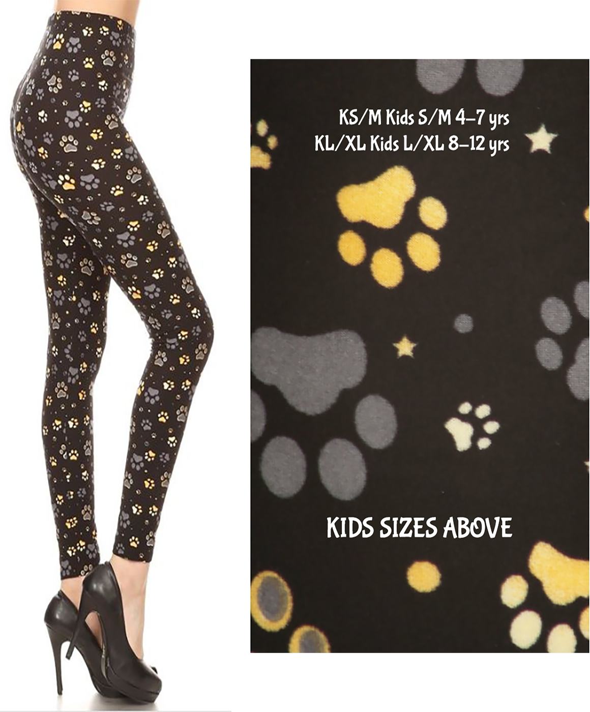 2230 Sandy Paws LEGGINGS or Kids