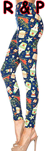 2239 Xmas Gifts LEGGINGS JV-XMAS BBOKDS