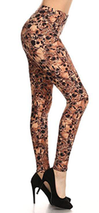 2247 Stone Skulls LEGGINGS JV-I21C