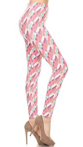 2251 Pastel Strokes LEGGINGS JV-A24