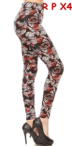 2254 Rustic Leaves LEGGINGS JV-A19C