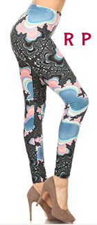 2260 Pastel Ink LEGGINGS JV-K41C