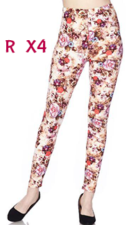 2271 Desert Floral LEGGINGS JV-I37T