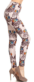 2274 Cool Owls LEGGINGS JV-H39C