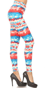 2284 Rocket Pop Tie Dye LEGGINGS JV-H36C
