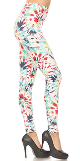 2289 Rainbow Splatter TD LEGGINGS JV-D19C
