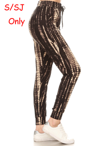 2307 Black and Tanned JOGGERS