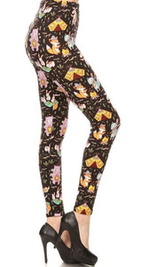2442 Camping Buddies LEGGINGS or CAPRI JV-G31C