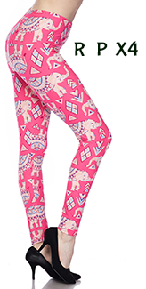 2444 Elephant Blush LEGGINGS JV-HA37B G