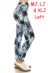 2456j Tie Dye Blues JOGGERS