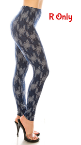 2457 Chevron Tribal LEGGINGS