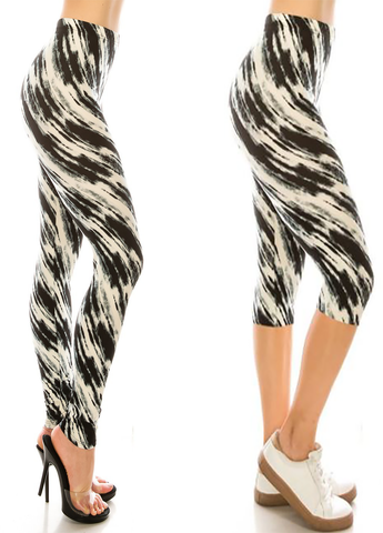 2460 Swish Tie Dye LEGGINGS or CAPRI