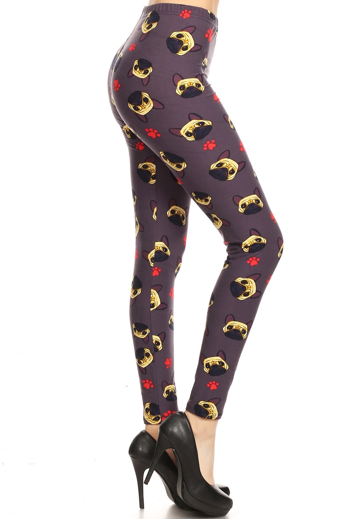 2466 Are these Pugs LEGGINGS JV-B41C