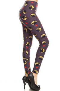 2466 Are these Pugs LEGGINGS JV-B41C