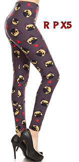 2466 Are these Pugs LEGGINGS JV-B41C