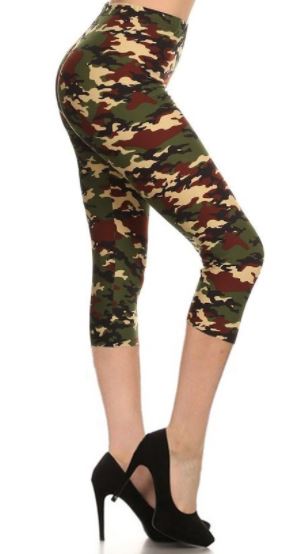2501 Green & Browns 4 Color Camo #73 CAPRIS JV-C11C