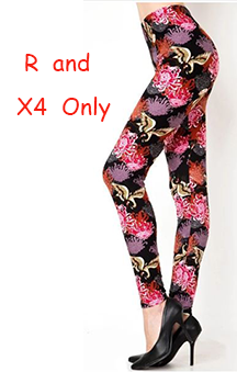 281 Japanese Crane LEGGINGS JV1-Q24B G