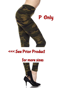 289 Green Camo LEGGINGS JV-M30
