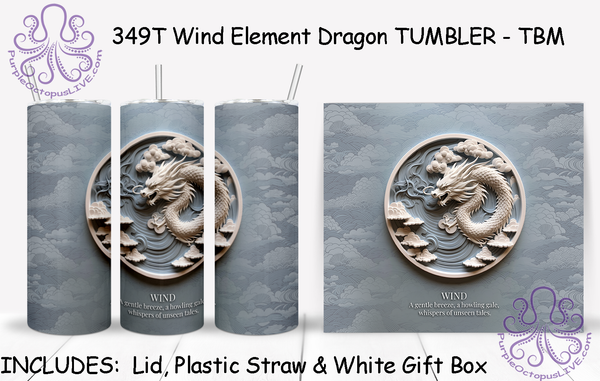 349T Wind Element Dragon TUMBLER - TBM