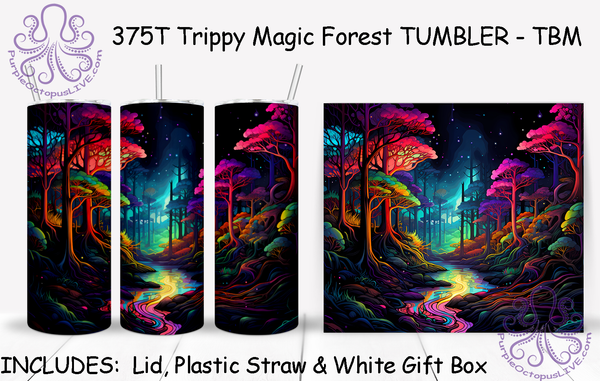 375T Trippy Magic Forest TUMBLER - TBM