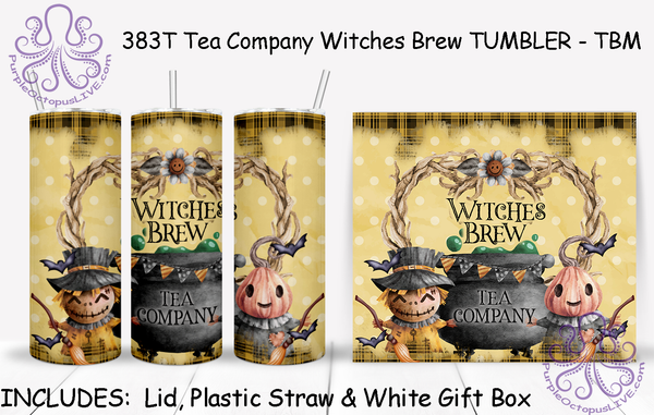 383T Tea Company Witches Brew TUMBLER - TBM