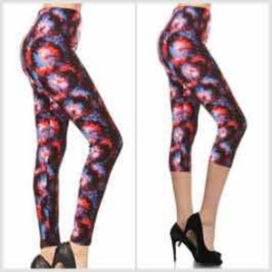 873 RWB Splash Tie Dye LEGGINGS or CAPRI