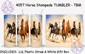 405T Horse Stampede TUMBLER - TBM