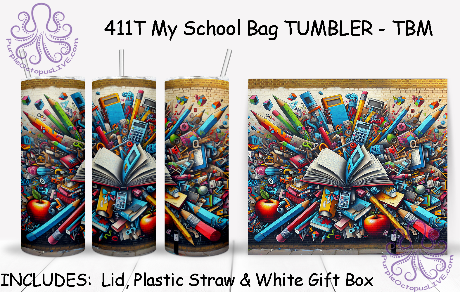 411T My School Bag TUMBLER - TBM