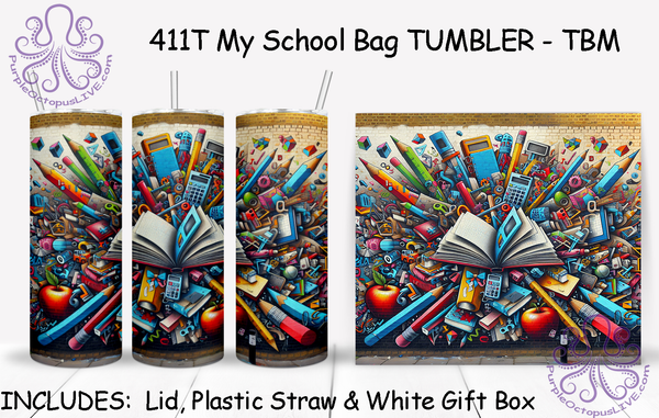 411T My School Bag TUMBLER - TBM