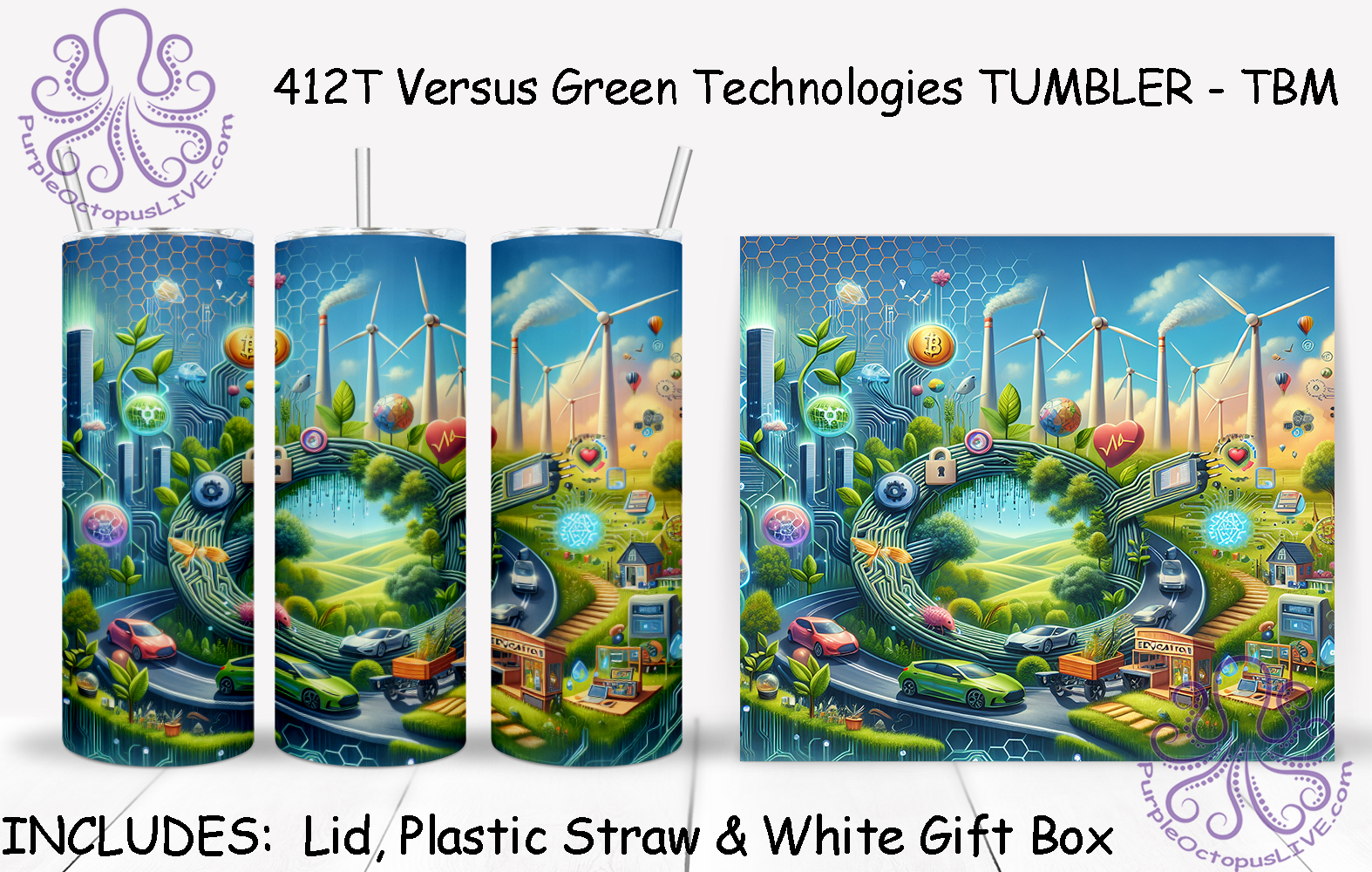 412T Versus Green Technologies TUMBLER - TBM