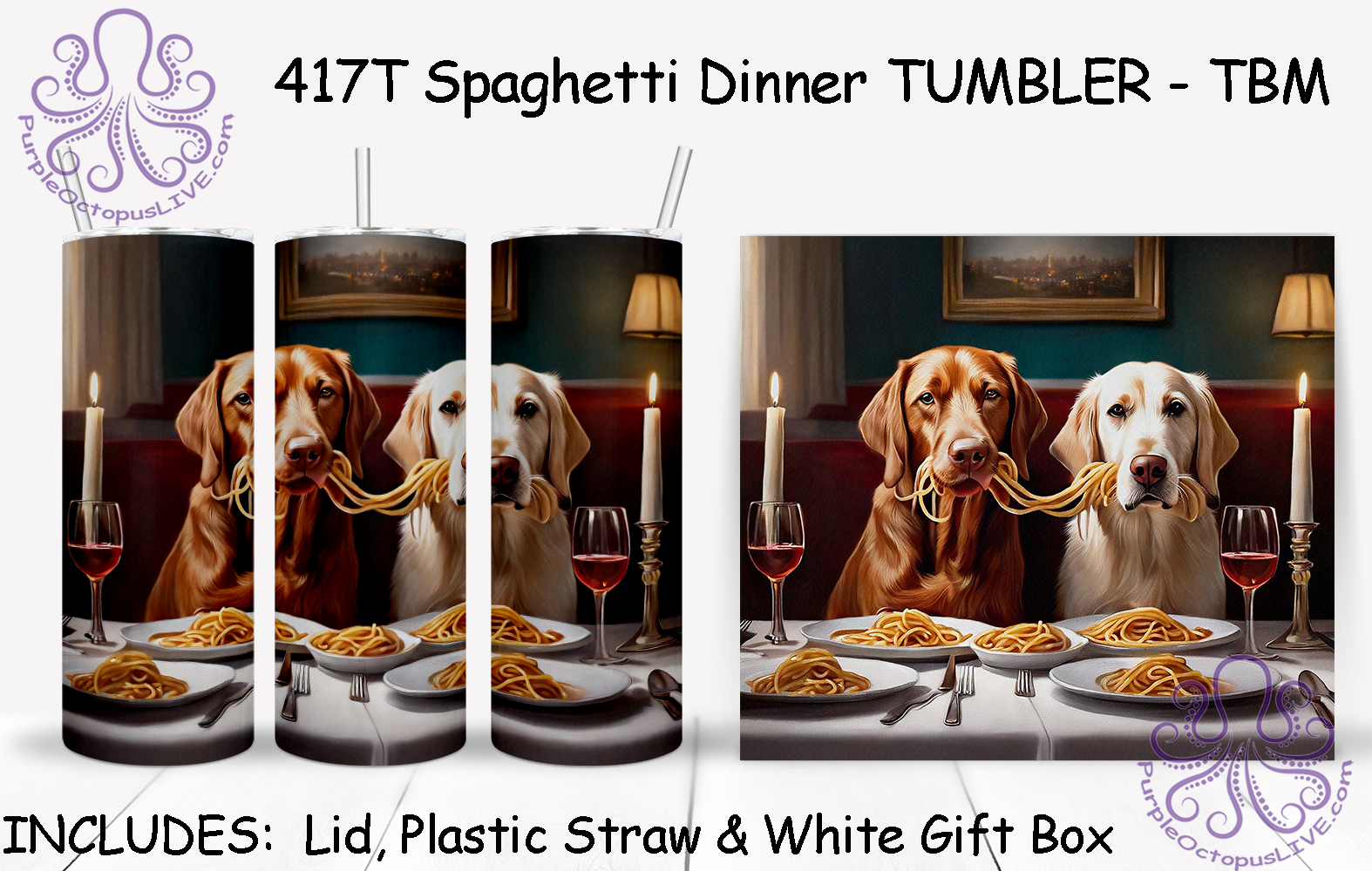 417T Spaghetti Dinner TUMBLER - TBM