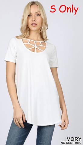 4598 1/4S Web Front TOP in IVORY