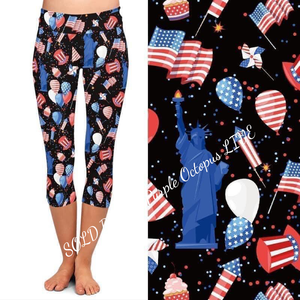 6052c Patriotic Liberty DESIGNER CAPRI JV-JULY4