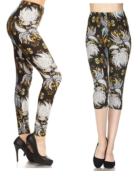 713 Mardi Gras LEGGINGS & CAPRI