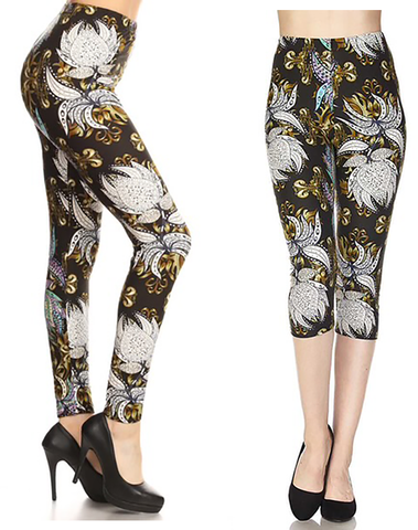 713 Mardi Gras LEGGINGS & CAPRI
