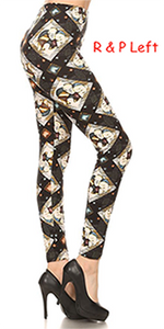 730 Diamond Elephant LEGGINGS JV1-Q31B G
