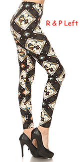 730 Diamond Elephant LEGGINGS JV1-Q31B G