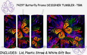 7429T Butterfly Prisms POD DESIGNER TUMBLER - TBM