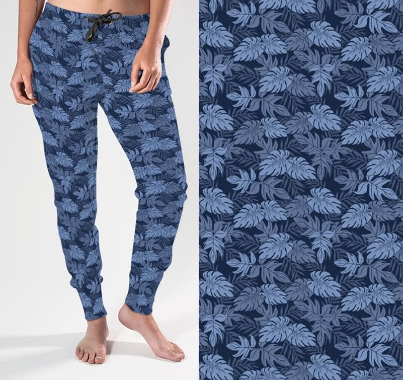 8004j Blue Leaf POD JOGGERS JV-HA26C G