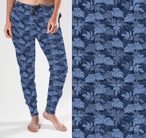 8004j Blue Leaf POD JOGGERS JV-HA26C G