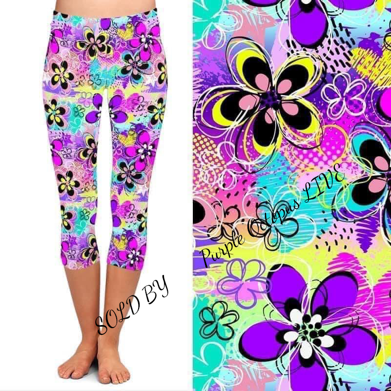 7741c Groovy Garden DESIGNER CAPRI JV-T41A