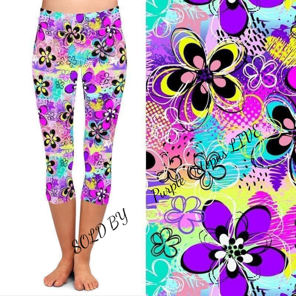 7741c Groovy Garden DESIGNER CAPRI JV-T41A